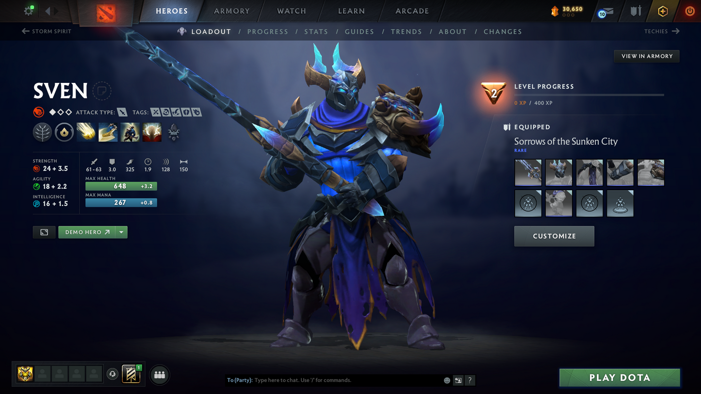 Crusader III | Behavior Score: 8623 | MMR: 1937 | Decent Sets | Quick Que | Full Access