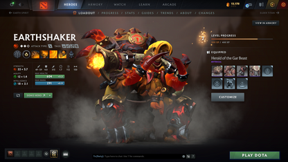 Guardian V | Behavior Score: 10761 | Many Immortals | Mainpool Account | Trophy Level 38 | Many Items Inside | Quick Que | Full Access