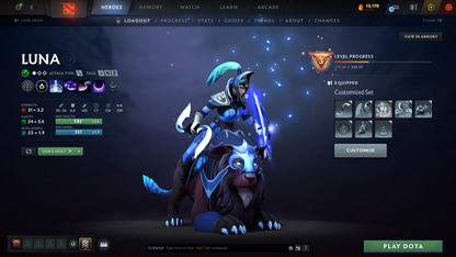 Guardian V | Behavior Score: 10761 | Many Immortals | Mainpool Account | Trophy Level 38 | Many Items Inside | Quick Que | Full Access