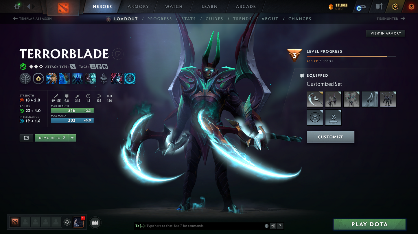 Legend V | Behavior Score: 9340 | 2 Arcanas: Sf and Jugg | Many Immortals | Mainpool | 42 Trophy Level | Fast Que | Full Access