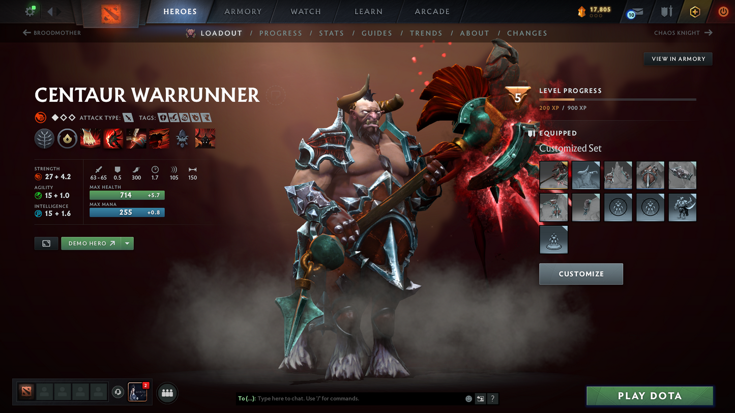 Legend V | Behavior Score: 9340 | 2 Arcanas: Sf and Jugg | Many Immortals | Mainpool | 42 Trophy Level | Fast Que | Full Access