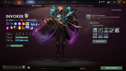 Herald IV | Behavior Score: 10778 | 2 Arcanas: Lina & CM | Pa and Mirana Persona | Many Immortals | Many Sets | Mainpool Account | Full Access | 1K Hours