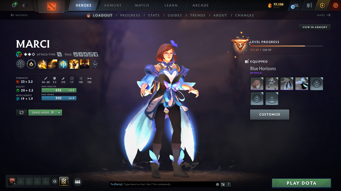 Herald IV | Behavior Score: 10778 | 2 Arcanas: Lina & CM | Pa and Mirana Persona | Many Immortals | Many Sets | Mainpool Account | Full Access | 1K Hours