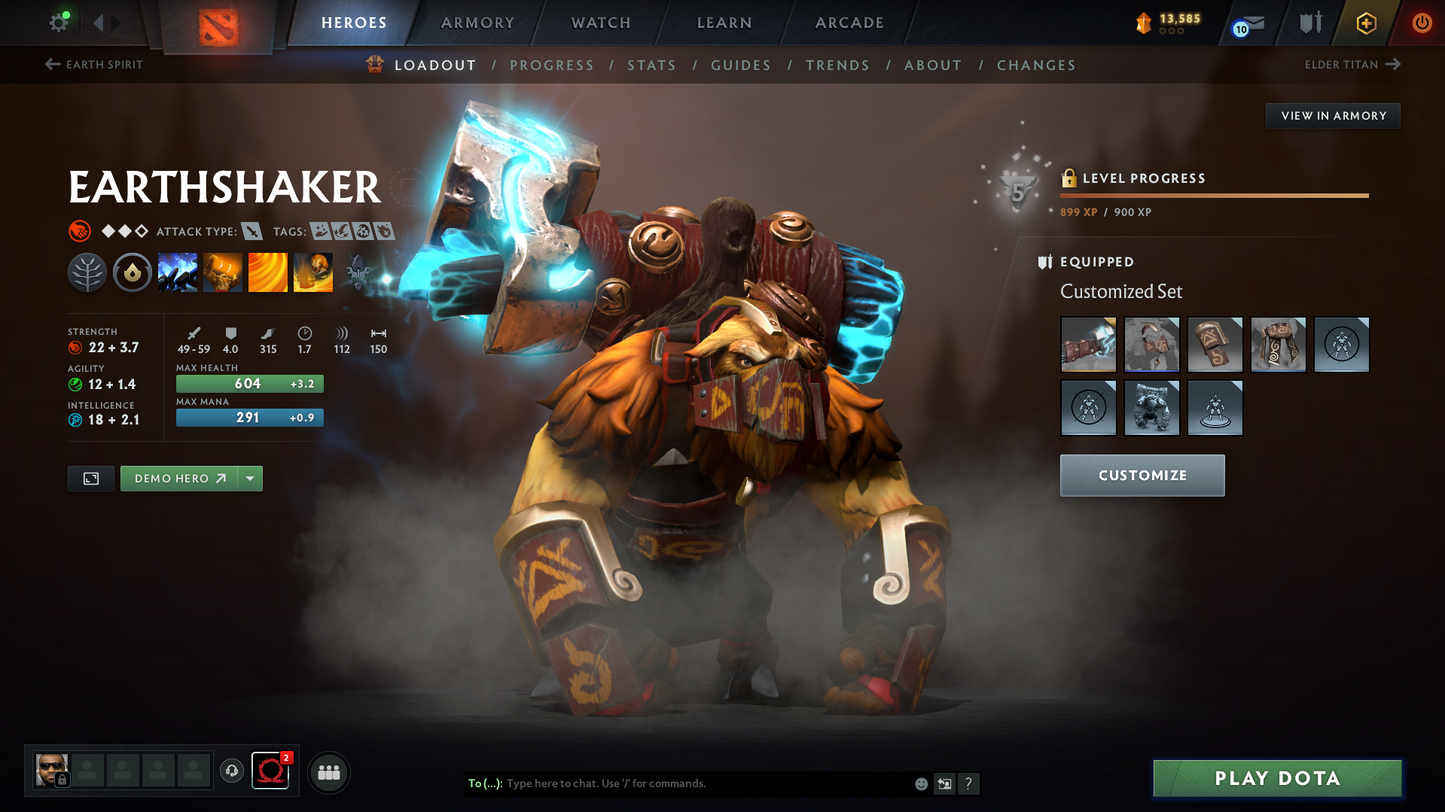 Archon IV | Behavior Score: 6354 | Ogre Magi Arcana | Antimage Persona | Immortals Inside | Mainpool | Trophy Level 58 | 1-2min Que Time | Full Access