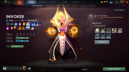 Immortal | 5543 MMR | 12000 Behavior | Invoker Magus Accord + Magus Apex | Pudge Arcana | Many Immortals | Meepo Fractured Sword Infused | Loaded Inventory | Mainpool | Full Access