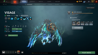 Immortal | 5543 MMR | 12000 Behavior | Invoker Magus Accord + Magus Apex | Pudge Arcana | Many Immortals | Meepo Fractured Sword Infused | Loaded Inventory | Mainpool | Full Access