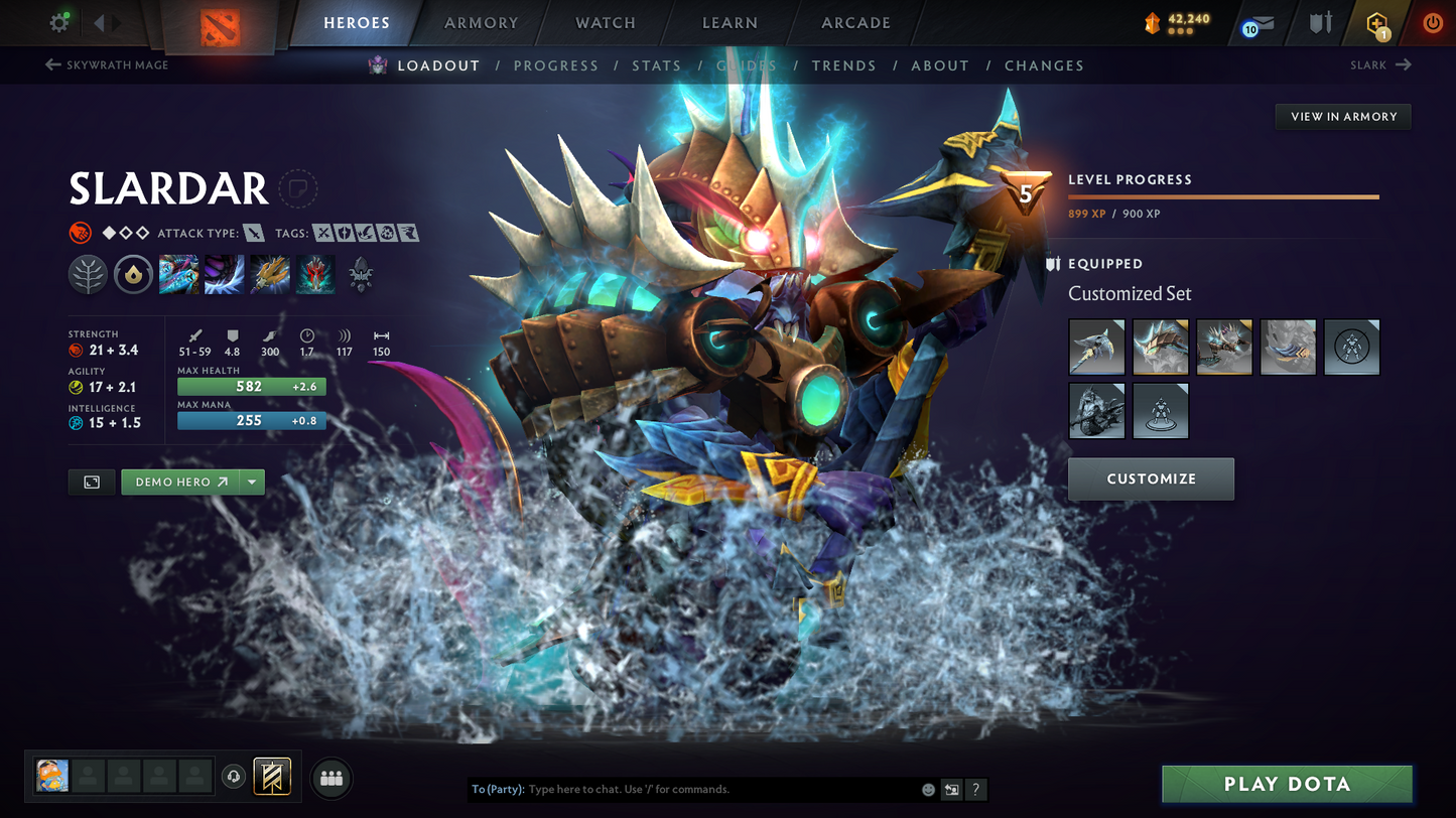 Crusader I | Behavior Score: 11084 | SF Arcana | Dota PLUS + 67 Immortals | Golden Immortals Inside | Full Access | Loaded Inventory | Mainpool Account | Trophy Level 60+