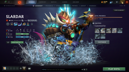 Crusader I | Behavior Score: 11084 | SF Arcana | Dota PLUS + 67 Immortals | Golden Immortals Inside | Full Access | Loaded Inventory | Mainpool Account | Trophy Level 60+