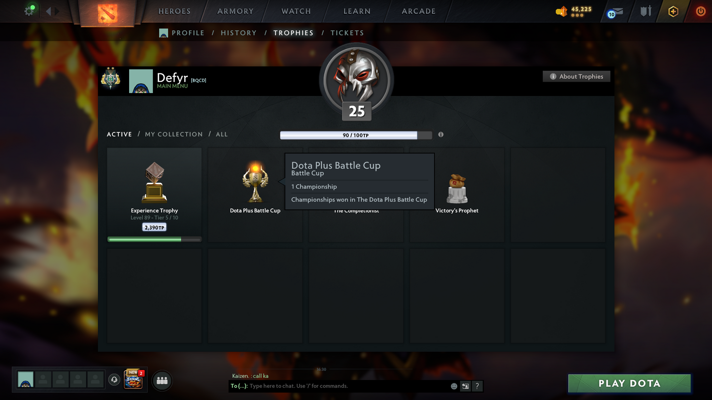 Archon II | Behavior Score: 8239 | MMR: 2530 | Quick Que | Decent Sets | Bat & Stealer Immortal | Full Access
