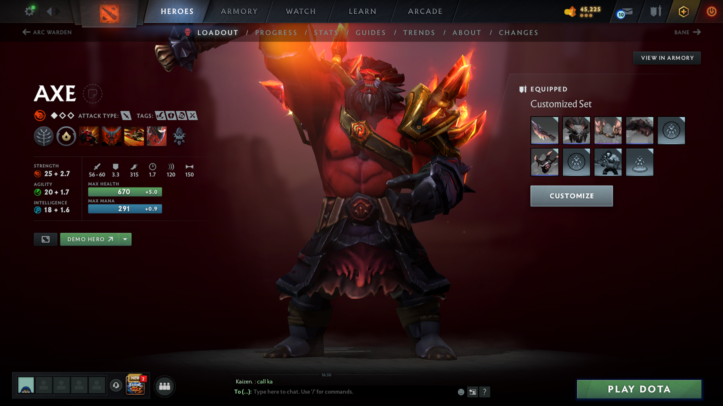 Archon II | Behavior Score: 8239 | MMR: 2530 | Quick Que | Decent Sets | Bat & Stealer Immortal | Full Access