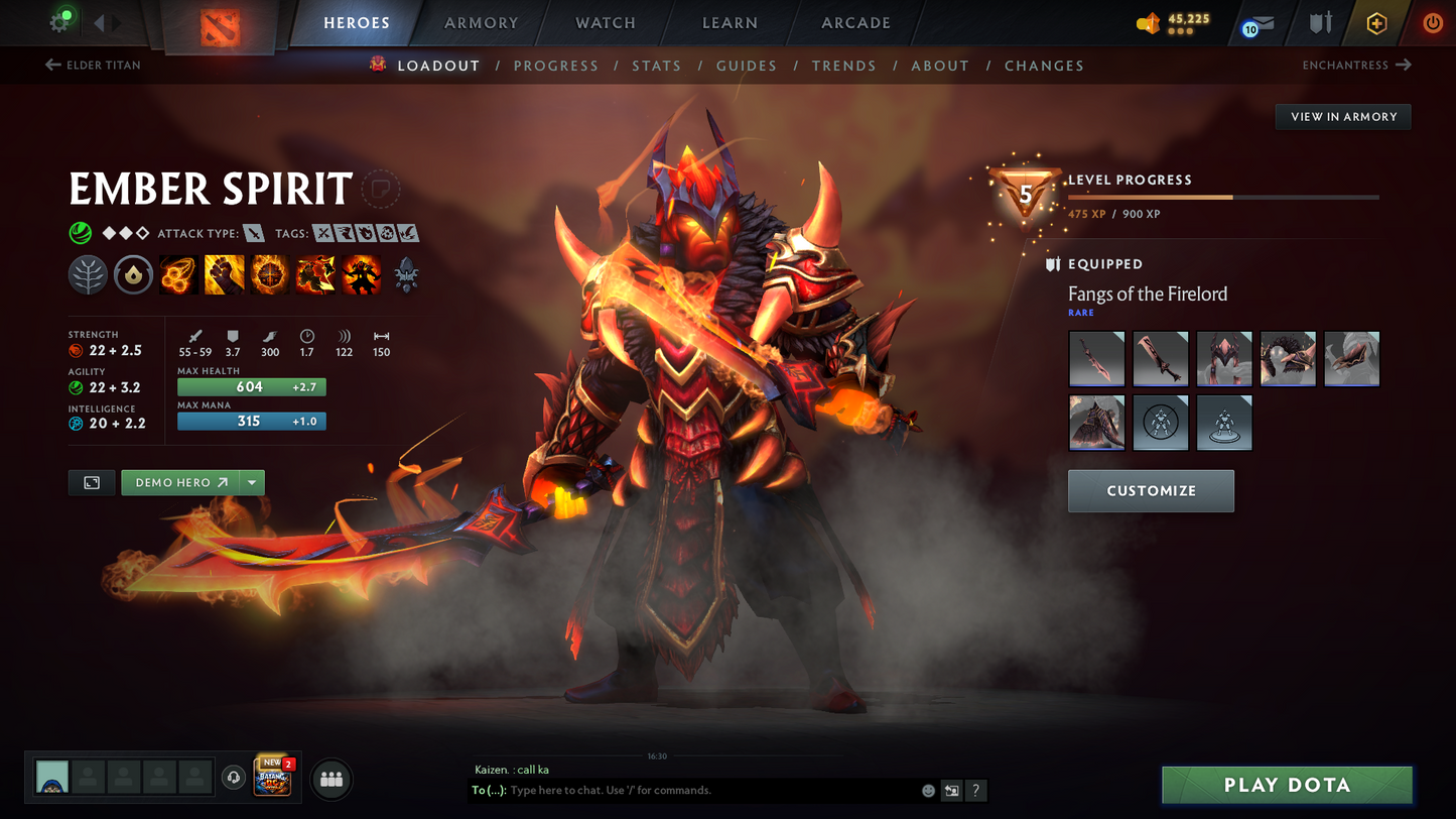 Archon II | Behavior Score: 8239 | MMR: 2530 | Quick Que | Decent Sets | Bat & Stealer Immortal | Full Access