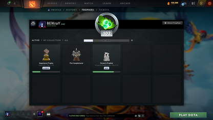 Battlepass: TI9+TI10 | Arcanas: ES, WR, WK, QOP, PA, MK | Personas: PA, INVO, PUDGE, AM | 131 Immortals | 500$+ Cache Sets | Crazy Loaded Inventory | Full Access