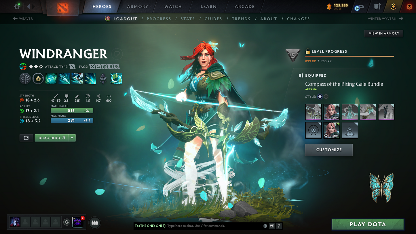 Battlepass: TI9+TI10 | Arcanas: ES, WR, WK, QOP, PA, MK | Personas: PA, INVO, PUDGE, AM | 131 Immortals | 500$+ Cache Sets | Crazy Loaded Inventory | Full Access