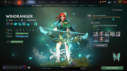 Battlepass: TI9+TI10 | Arcanas: ES, WR, WK, QOP, PA, MK | Personas: PA, INVO, PUDGE, AM | 131 Immortals | 500$+ Cache Sets | Crazy Loaded Inventory | Full Access