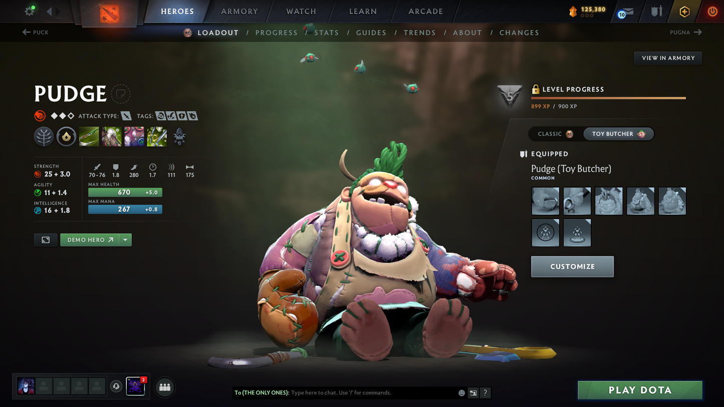 Battlepass: TI9+TI10 | Arcanas: ES, WR, WK, QOP, PA, MK | Personas: PA, INVO, PUDGE, AM | 131 Immortals | 500$+ Cache Sets | Crazy Loaded Inventory | Full Access