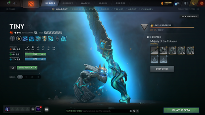 Battlepass: TI9+TI10 | Arcanas: ES, WR, WK, QOP, PA, MK | Personas: PA, INVO, PUDGE, AM | 131 Immortals | 500$+ Cache Sets | Crazy Loaded Inventory | Full Access