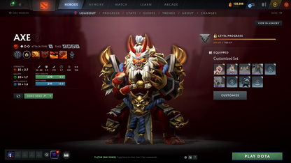 Battlepass: TI9+TI10 | Arcanas: ES, WR, WK, QOP, PA, MK | Personas: PA, INVO, PUDGE, AM | 131 Immortals | 500$+ Cache Sets | Crazy Loaded Inventory | Full Access