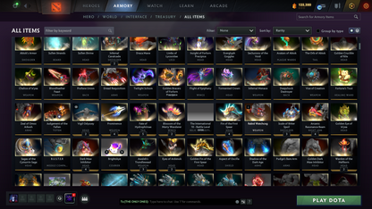 Battlepass: TI9+TI10 | Arcanas: ES, WR, WK, QOP, PA, MK | Personas: PA, INVO, PUDGE, AM | 131 Immortals | 500$+ Cache Sets | Crazy Loaded Inventory | Full Access