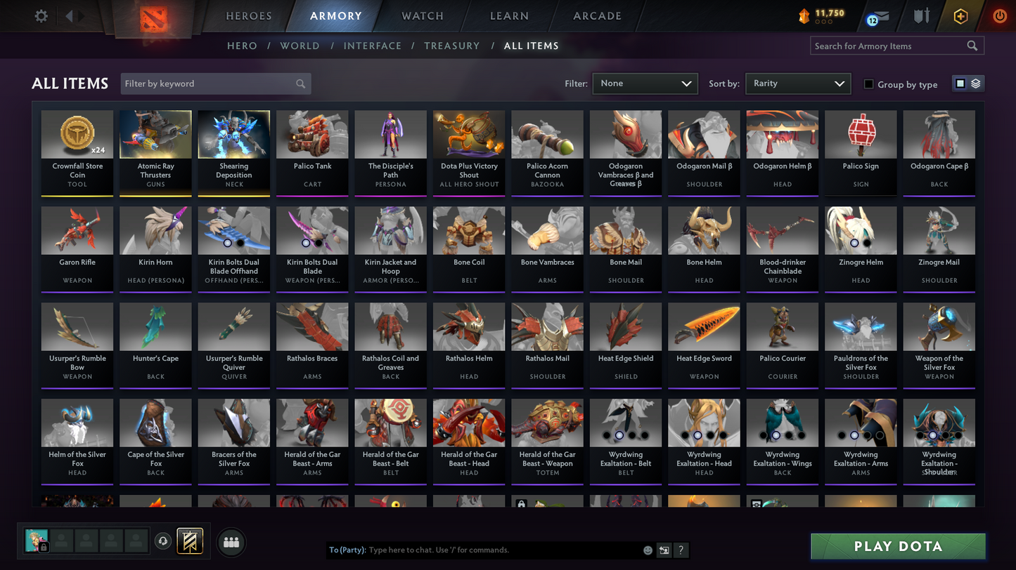 Guardian IV | MMR: 1387 - Behavior: 7559 | Antimage Persona Windranger Mythical Set | Gyro and Lich Immortal | Full Access | Ma