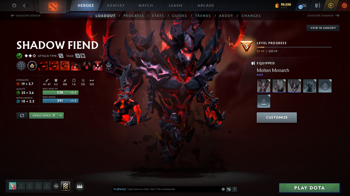 Immortal | 6110 MMR | 11542 Behavior Score | Sniper Immortal | Some Sets Inside | Normal Que | 28 Trophy Level | Full Access
