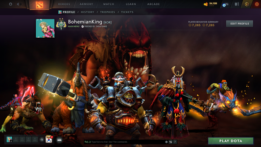 Archon II | Behavior Score: 7285 | Few Immortals Inside | Quick Que | Old Account | Some Items Inside | Full Access | 500 Hours