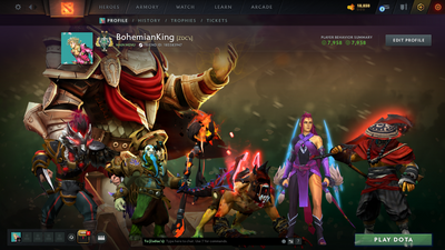 Archon II | Behavior Score: 7958 | Mainpool Account | Fast Que | High Trophy Level 39 | Full Access | Decent Sets Inside | Some Immortals Inside | Old Account