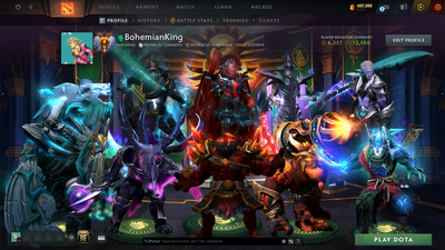 Battlepass: TI6, TI9, TI11 | Arcanas: Earthshaker (Lvl 2), Faceless Void, Razor, Phantom Assassin, Juggernaut | Personas: Phantom Assassin, Tiny, Axe, Anti-Mage, Crystal Maiden | Many Immortals | Many Cache | Mainpool Account