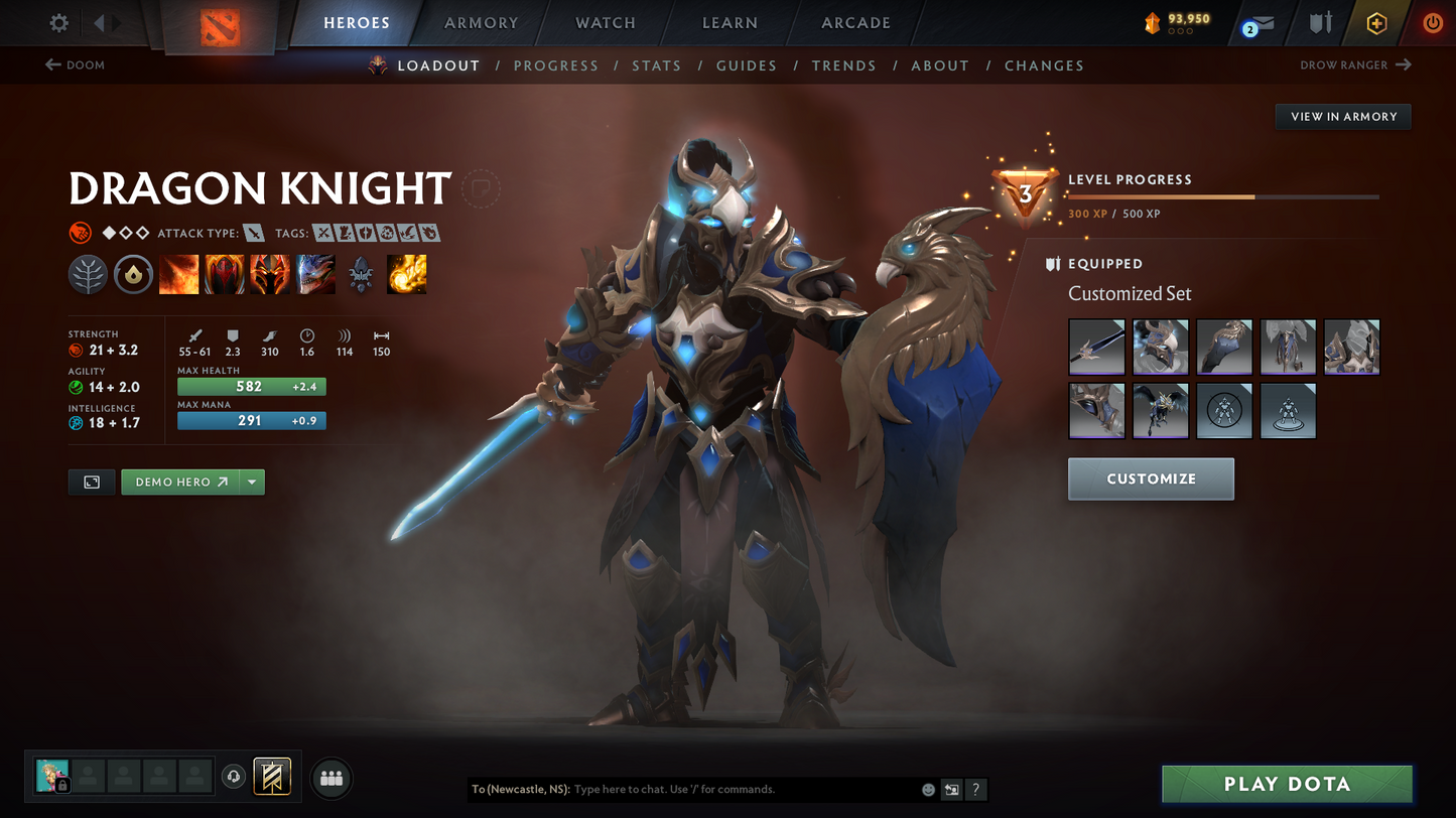 Uncalibrated | Ancient II | Behavior Score: 9592 | Mainpool Account | Immortals Inside | Trophy Level 45+ | 1000 Hours + | Full Access
