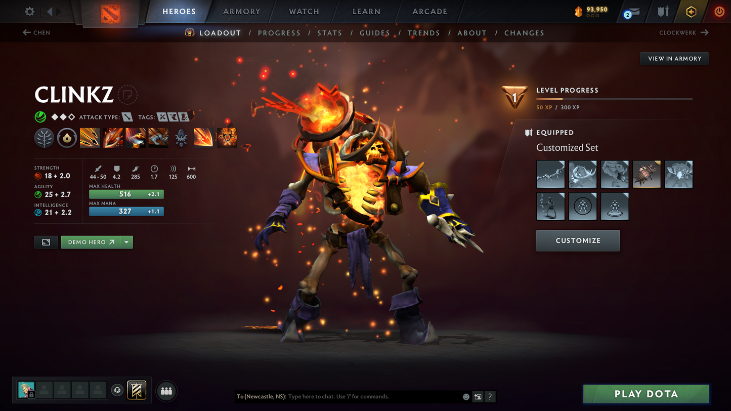 Uncalibrated | Ancient II | Behavior Score: 9592 | Mainpool Account | Immortals Inside | Trophy Level 45+ | 1000 Hours + | Full Access