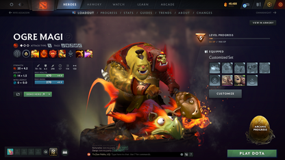 Immortal 5998 MMR | Behavior Score: 12000 | 2 Arcanas: Zeus, Ogre | 37 Immortals | Insane Cache Sets Inside | Full Access | Mainpool | 1600 Hours | 2016 Account | Loaded Inventory