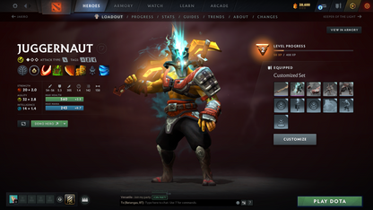 Guardian I | Behavior Score: 7406 | Phantom Assassin Arcana | Some Immortals Inside | Mainpool Account | Trophy Level 38 | 800 Hours | Full Access | Perfect to Smurf | Quick Que