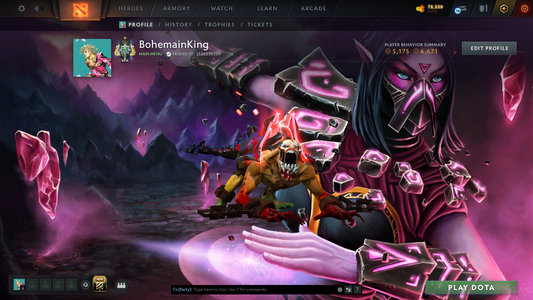 Archon I | Behavior Score: 6671 | MMR: 2411 | Mainpool Account | Quick Que | Some Items Inside | Full Access | Perfect to Smurf