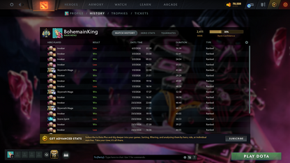 Archon I | Behavior Score: 6671 | MMR: 2411 | Mainpool Account | Quick Que | Some Items Inside | Full Access | Perfect to Smurf