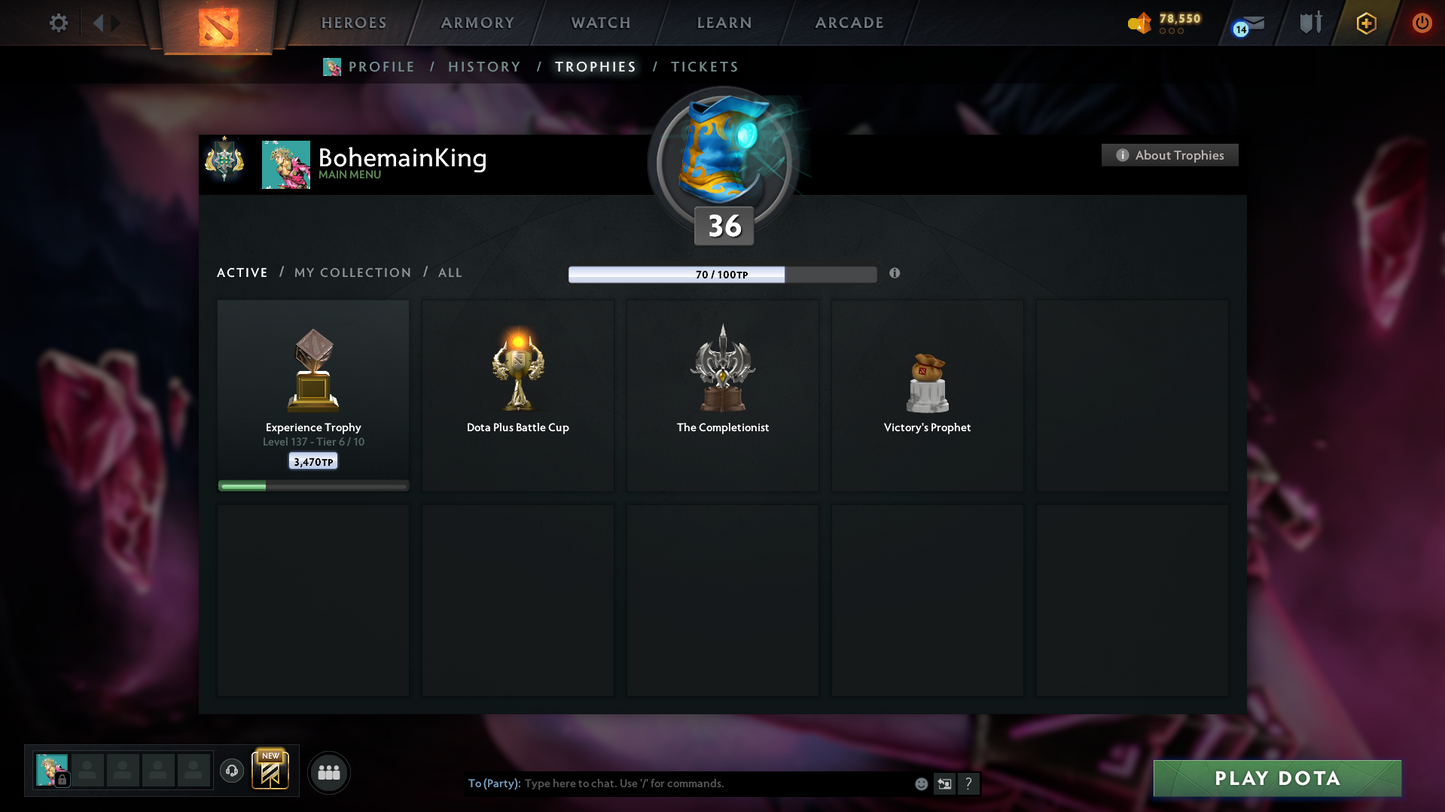 Archon I | Behavior Score: 6671 | MMR: 2411 | Mainpool Account | Quick Que | Some Items Inside | Full Access | Perfect to Smurf