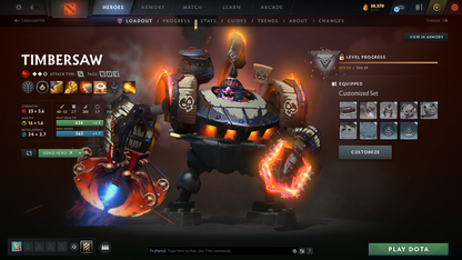 Ancient III | Behavior Score: 12000 | Techies Arcana | Several Immortals Inside | Mainpool Account | 620+ Hours | Fast Que | Full Access