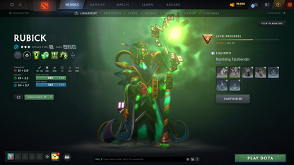 Ancient IV | Behavior Score: 8400 | Antimage Bashers | Mars Mythical | Sets Inside | Trophy Level: 23 | Quick Que | Full Access