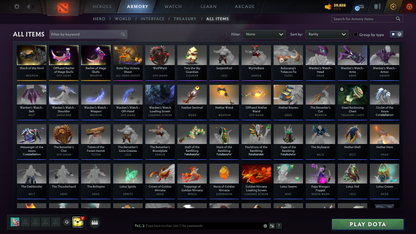 Ancient IV | Behavior Score: 8400 | Antimage Bashers | Mars Mythical | Sets Inside | Trophy Level: 23 | Quick Que | Full Access
