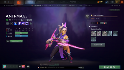 Ancient I | Behavior Score: 11345 | Lina Arcana | Antimage Persona | Immortals Inside | Mainpool Account | First Email | Full Access | High Summary | Quick Que