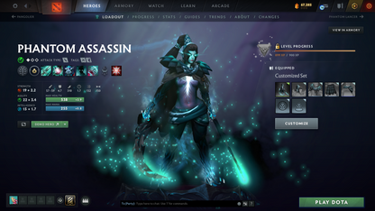 Legend II | Behavior Score: 11792 | Phantom Assassin Arcana | Immortals Inside | Primal Cache | Antimage Persona | Mainpool | 1500+ Matches | Dotaplus Inside | Full Access | Mainpool | Fast Que
