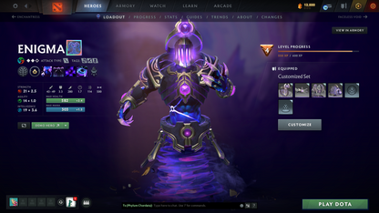 Guardian V | Behavior Score: 8542 | Legion Commander Arcana | 2700 Hours+ | Antimage, Crysal, Phantom Persona | Caches Inside | Immortals | Mainpool | Fast Que | Full Access