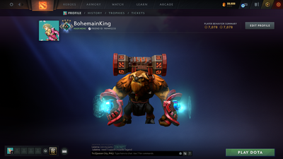 Crusader IV | Behavior Score: 7078 | Earth Shaker Immortal | Some Sets Inside | 2018 Old Account | 360+ Hours | Fast Que | Full Access