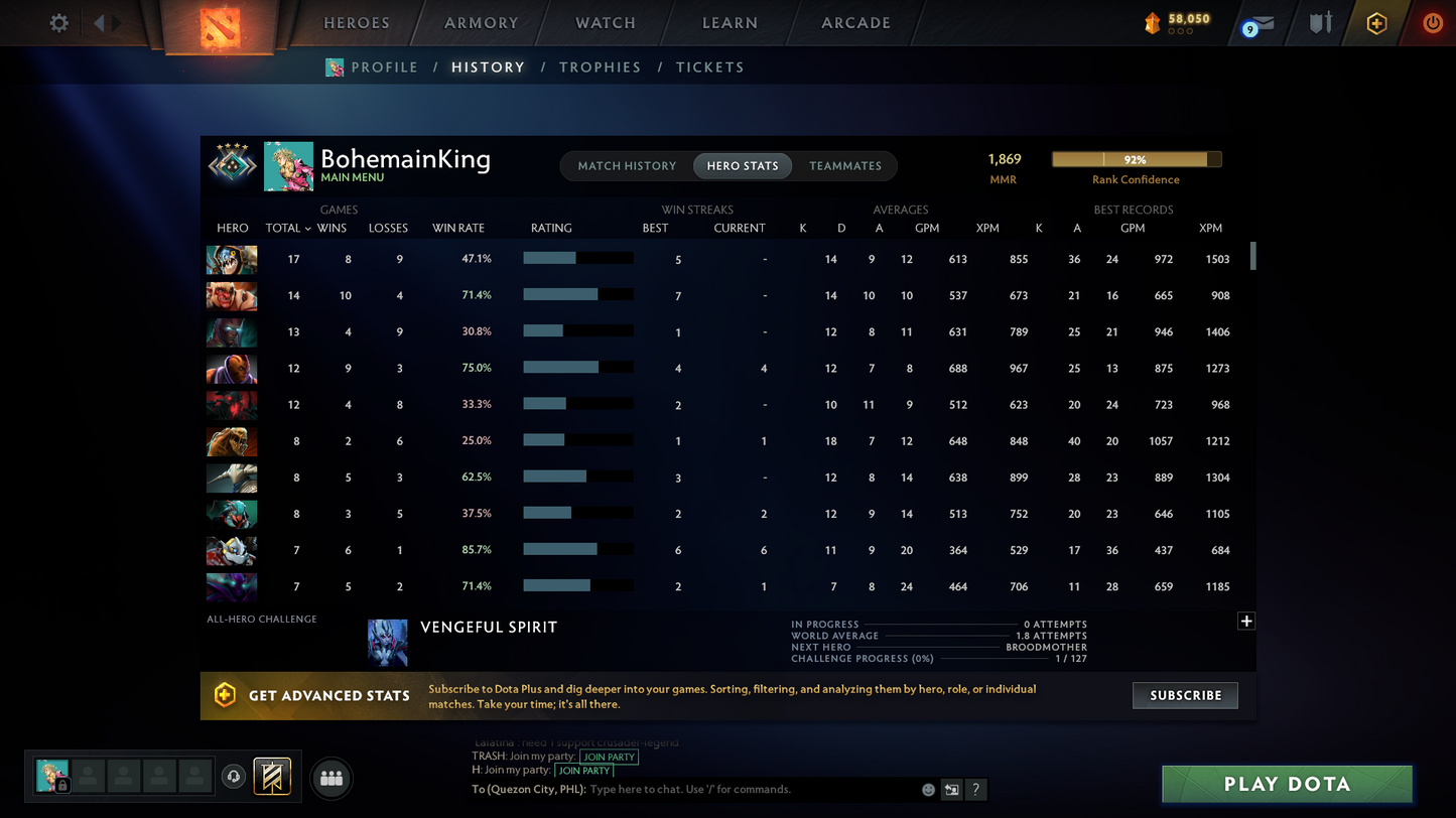 Crusader IV | Behavior Score: 7078 | Earth Shaker Immortal | Some Sets Inside | 2018 Old Account | 360+ Hours | Fast Que | Full Access