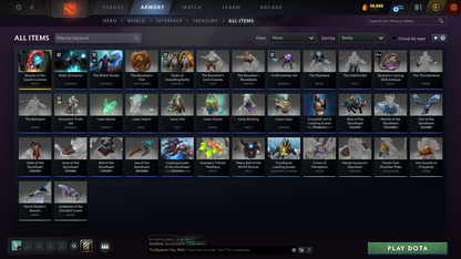 Crusader IV | Behavior Score: 7078 | Earth Shaker Immortal | Some Sets Inside | 2018 Old Account | 360+ Hours | Fast Que | Full Access
