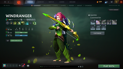 Divine V | Behavior Score: 10078 | Immortals Inside | Mainpool Account | Many Announcers | Hero Effigies | Items Inside | Fast Q
