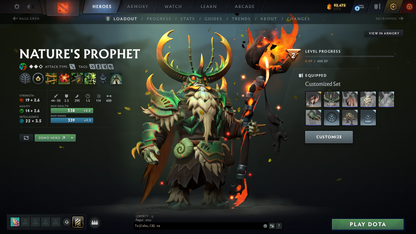 Legend I | Behavior Score: 10917 | Ogre Arcana | Immortals Inside | Many Sets | Fast Que | 400+ Hours | Full Access | Trophy Level: 28