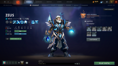 Legend I | Behavior Score: 10917 | Ogre Arcana | Immortals Inside | Many Sets | Fast Que | 400+ Hours | Full Access | Trophy Level: 28