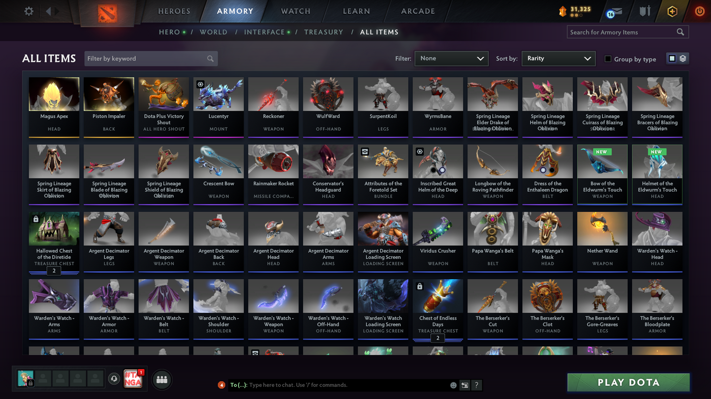 Crusader V | Behavior Score: 10491 | Mainpool | 1500+ Matches | Invoker + BB Immortal | Full Access | Many Sets Inside | Full Access | Quick Que