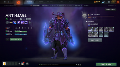 Guardian II | MMR: 808 | Behavior: 11269 | Nature's Prophet + Sand King Immortals | Items Inside | 2024 Account | Not Botted | Quick Queue | Full Access | Instant Delivery