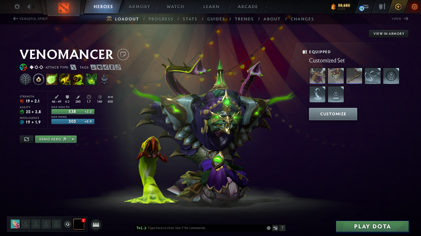 Archon V | Behavior Score: 9132 | Items Inside | Sniper + Lifestealer Immortal | 2024 Account | Quick Que | 2-5 mins | Full Access | Some Event Sets (Queen of Pain and Venomancer)