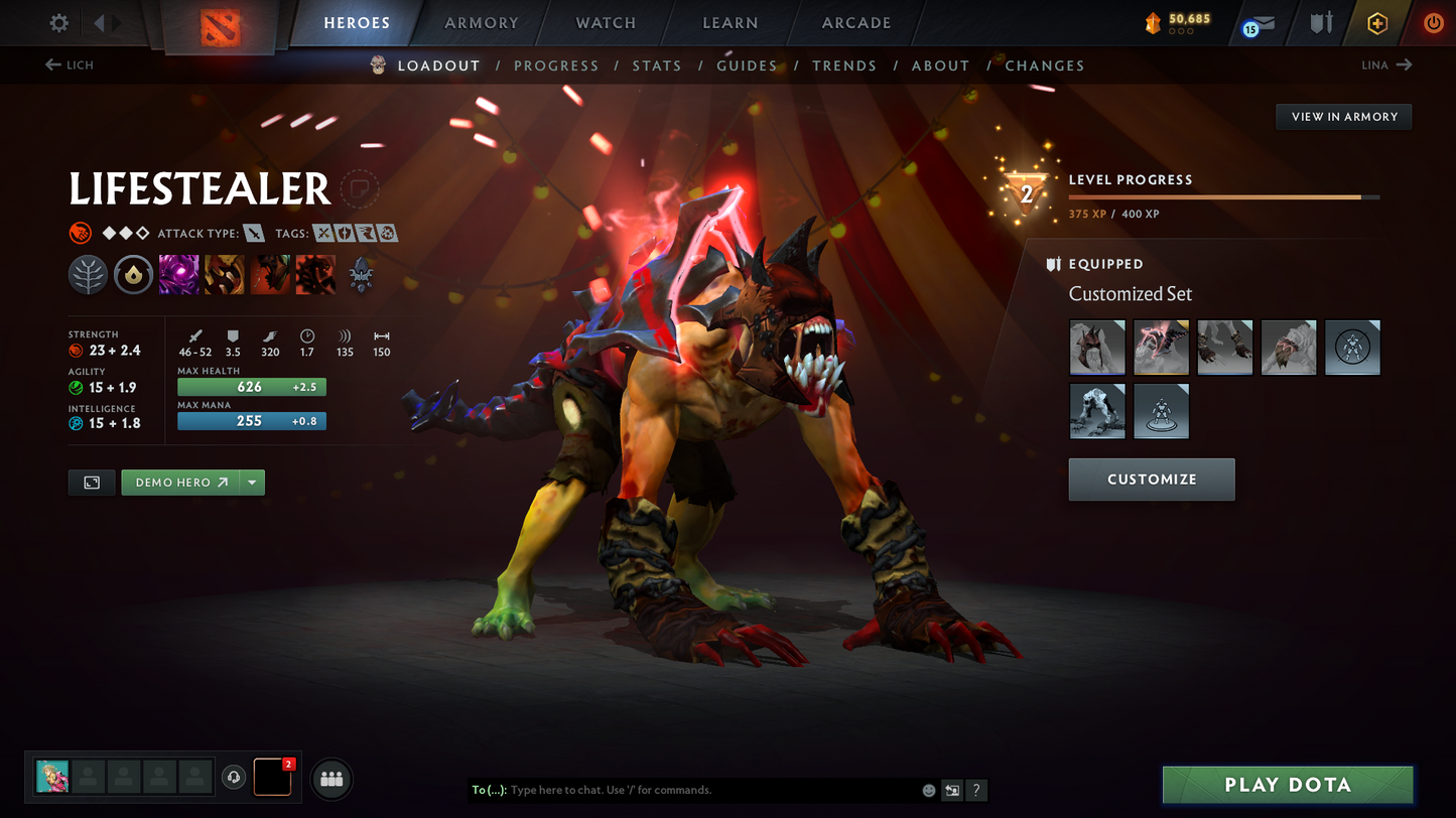 Archon V | Behavior Score: 9132 | Items Inside | Sniper + Lifestealer Immortal | 2024 Account | Quick Que | 2-5 mins | Full Access | Some Event Sets (Queen of Pain and Venomancer)